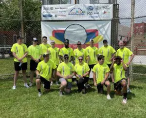 Roeslein participates in charity wiffle ball tournament