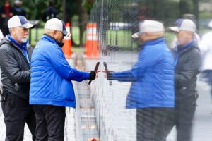 Photo from the Honor Flight Roeslein sponsored, held on October 4, 2022.